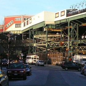 AT BROADWAY JUNCTION STATION, BROOKLYN