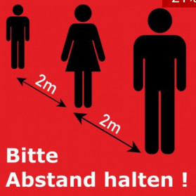 Bitte ABStand halten