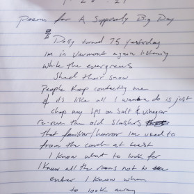 Poem For A Supposedly Big Day