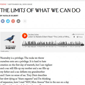 The Limits of What We Can Do